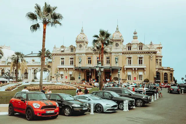 Auto's spotten in Monaco
