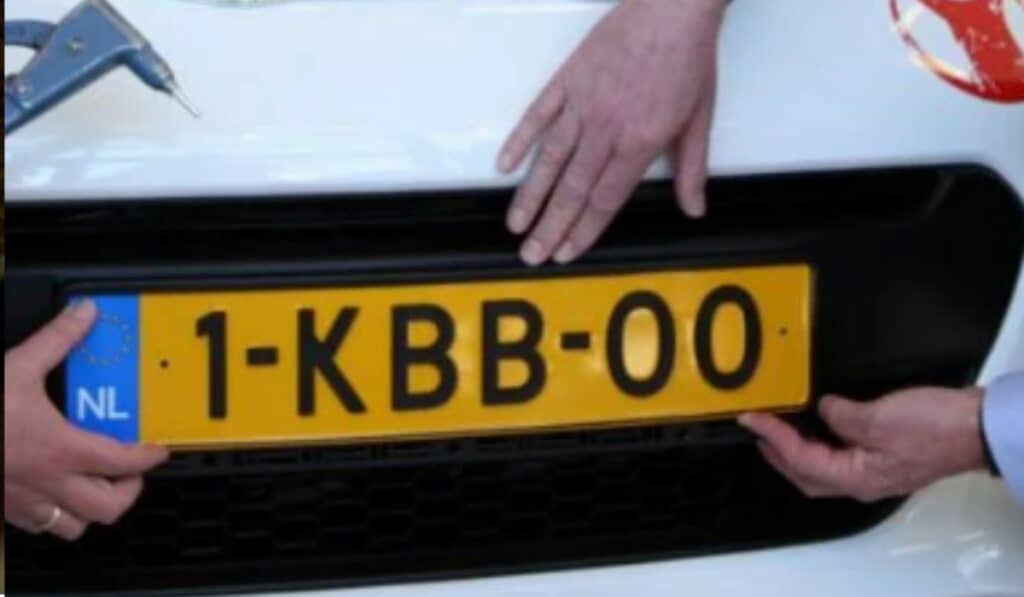 Laatst uitgegeven RDW-kenteken