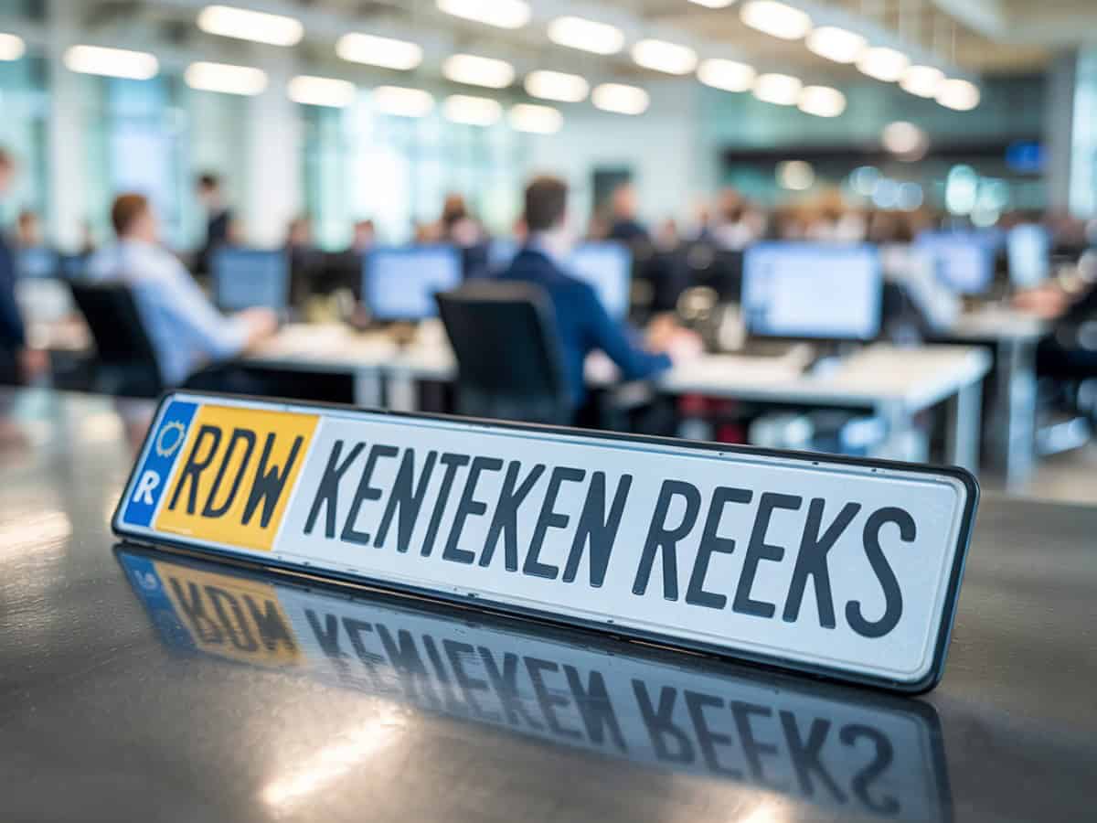 RDW kenteken reeks hoe werkt de registratie van het laatst uitgegeven kenteken