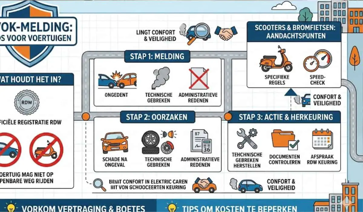 WOK-melding: betekenis, regels en stappen bij voertuigherkeuring