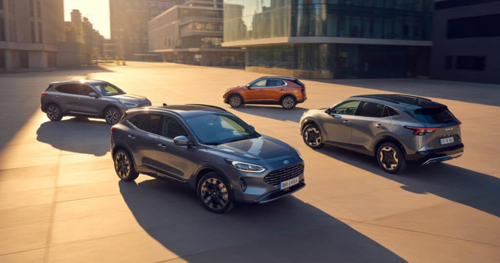 Ford Kuga vs Nissan Qashqai