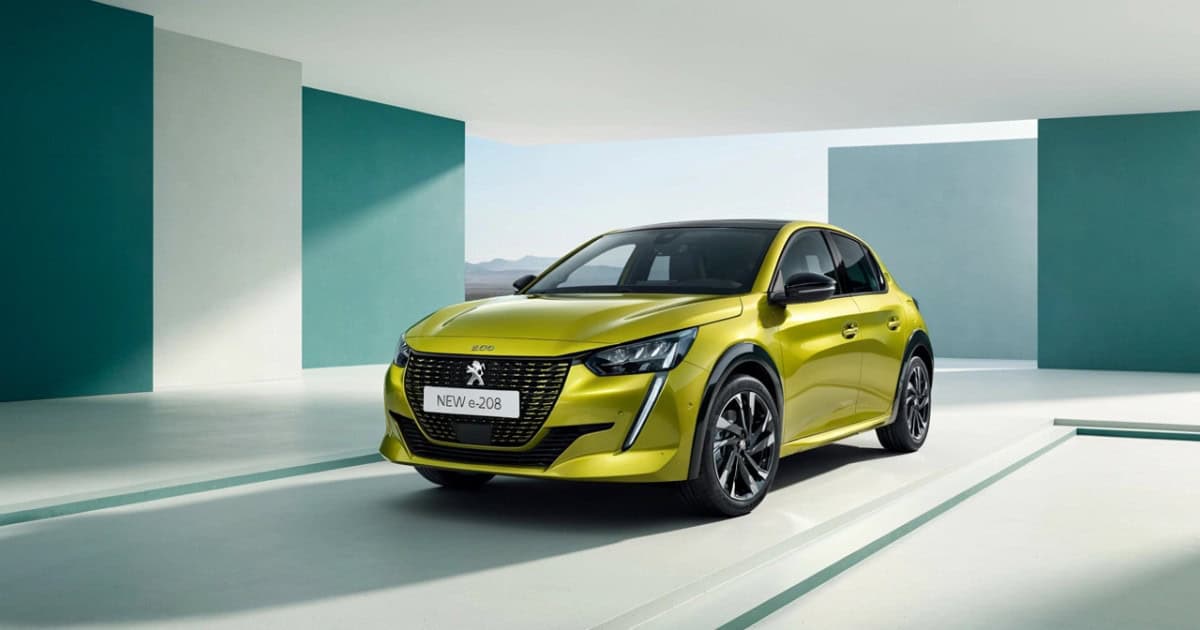 Peugeot e-208 batterij, accupakket, laad snelheid en vermogen